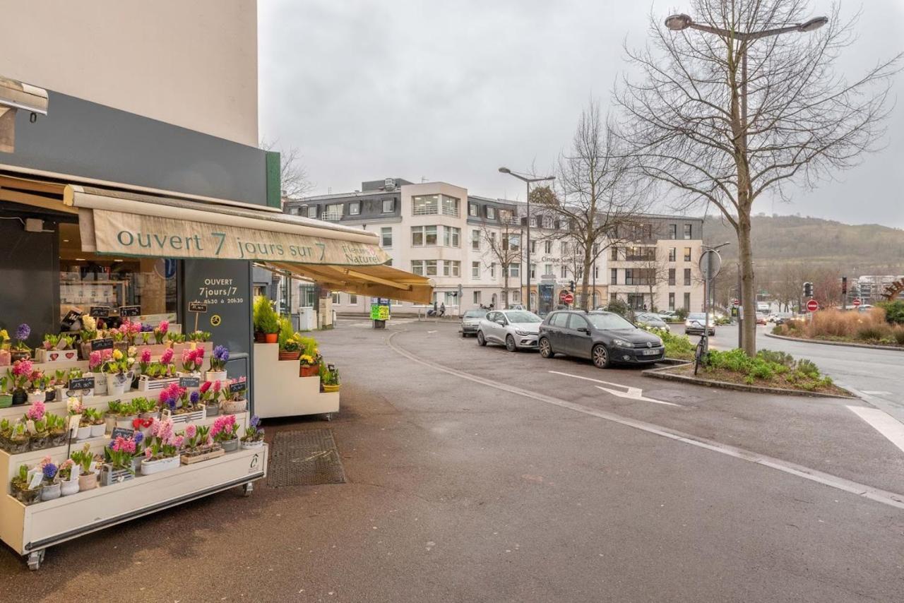 Le Nid Douillet : Superbe Appartement + Jardin Privatif Руан Экстерьер фото